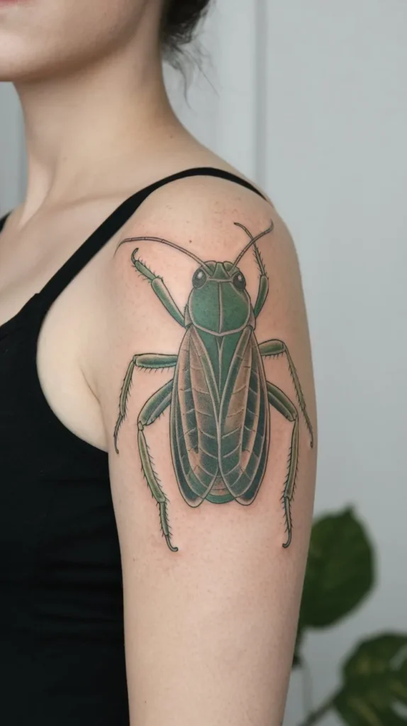 11 Leaf Hopper Tattoo Designs to Admire