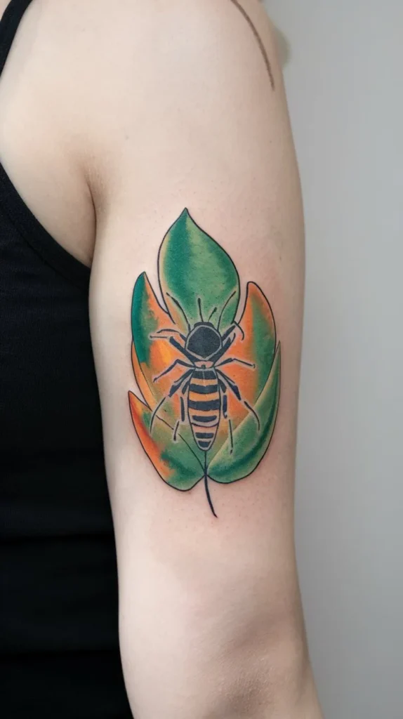 11 Leaf Hopper Tattoo Designs to Admire