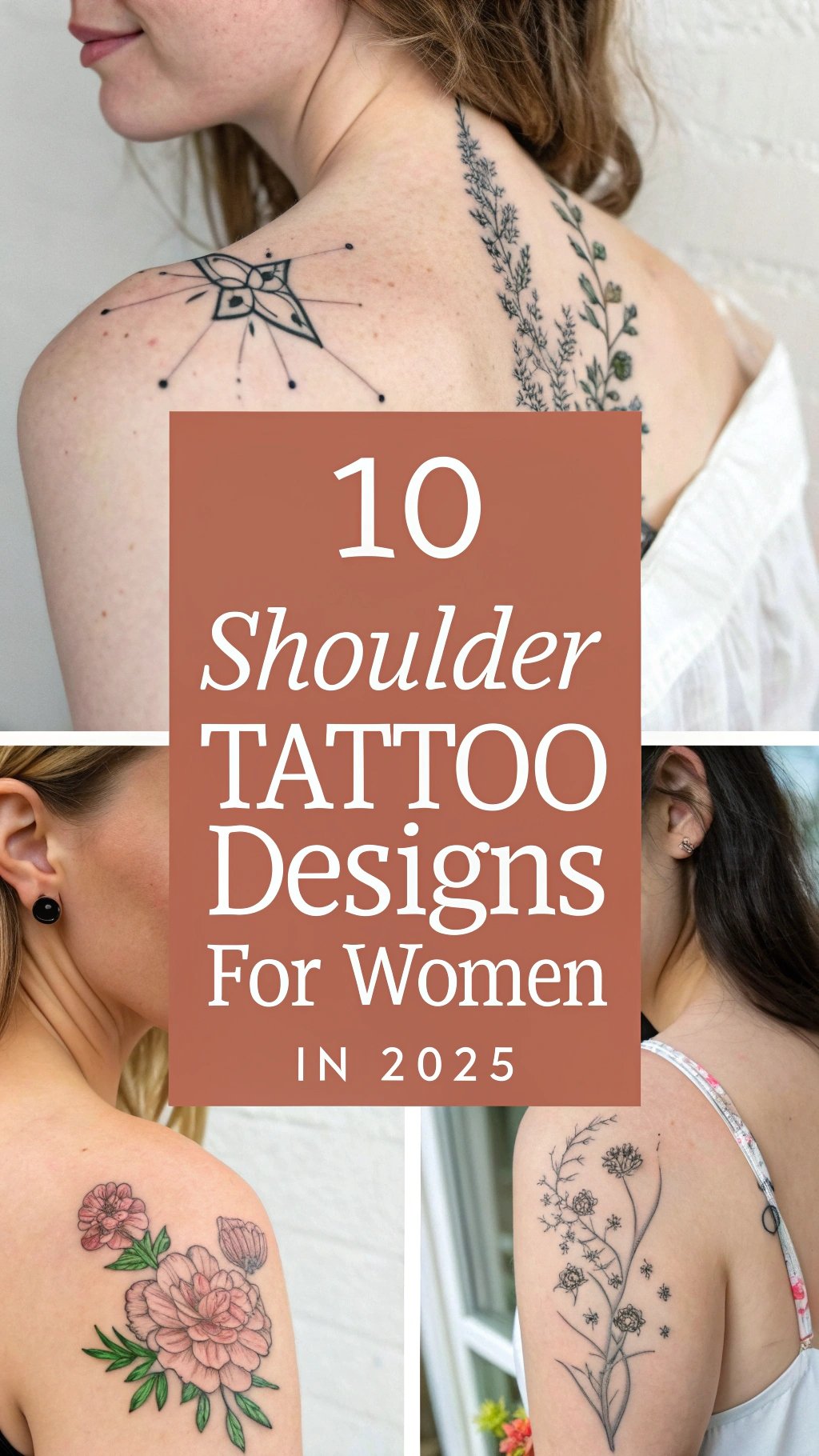 10 Shoulder Tattoo Designs for Women in 2025