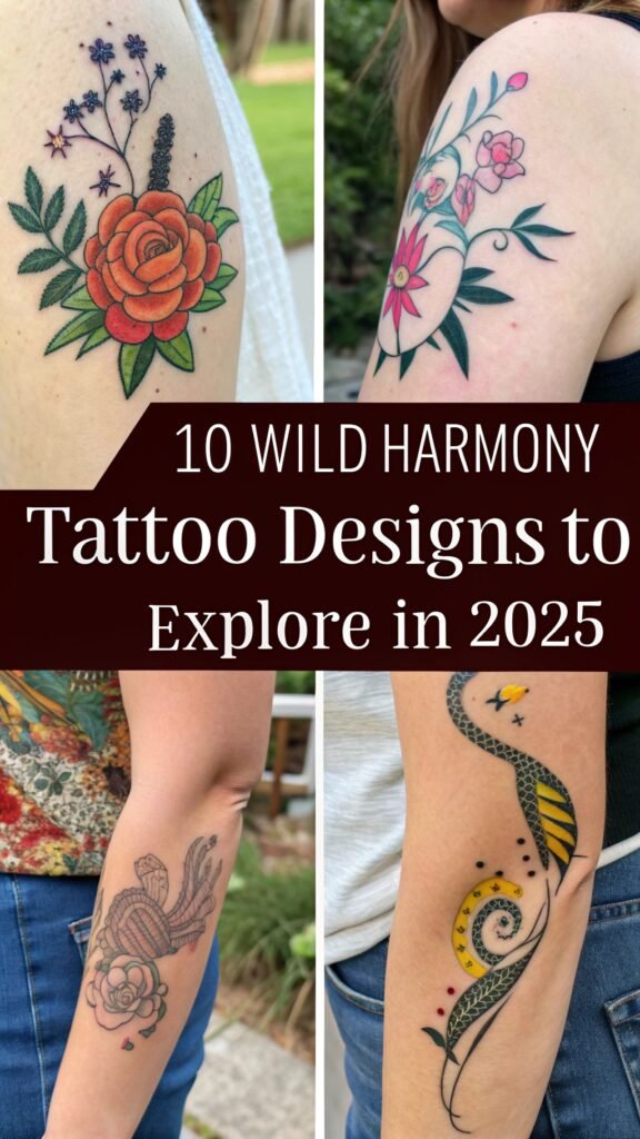 10 Wild Harmony Tattoo Designs to Explore in 2025