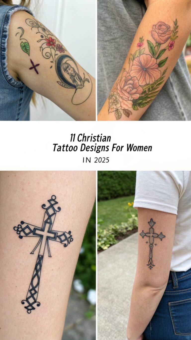 11 Christian Tattoo Designs for Women in 2025