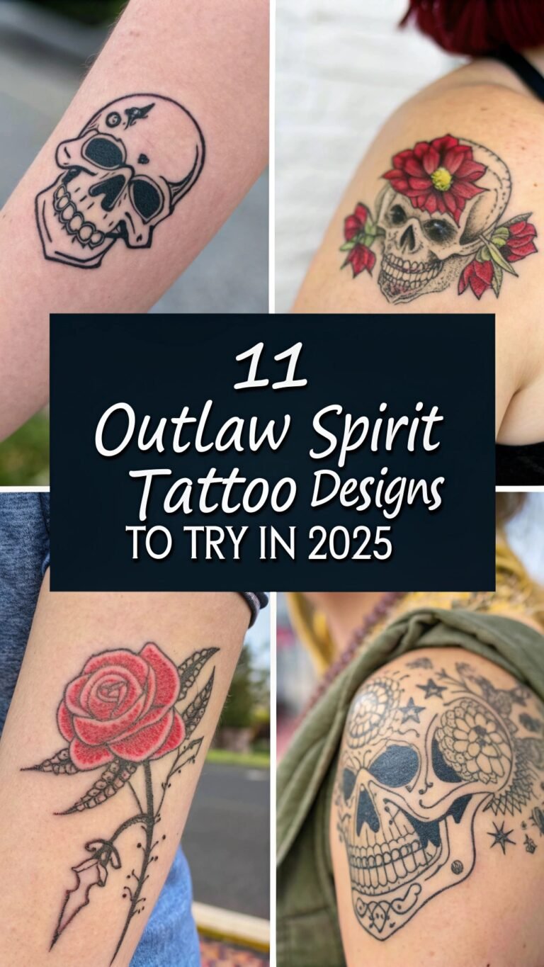 11 Outlaw Spirit Tattoo Designs to Try in 2025