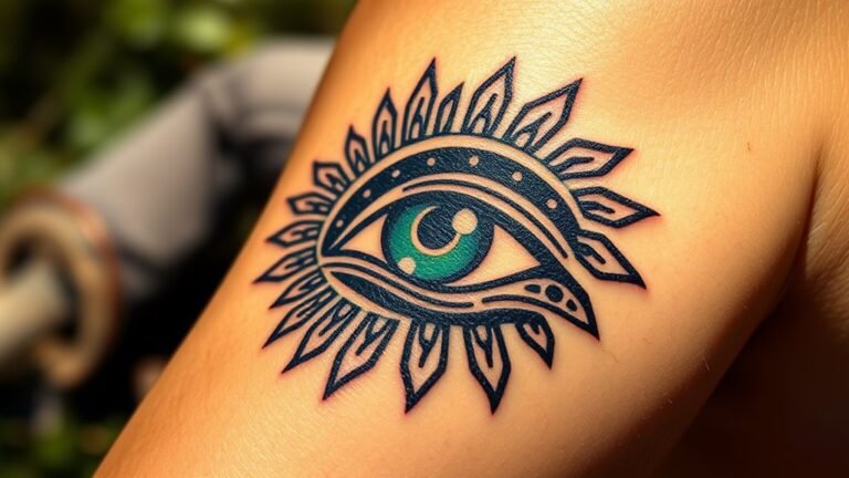 aztec eye tattoo significance