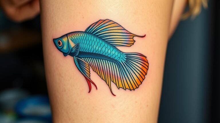 betta fish tattoo symbolism