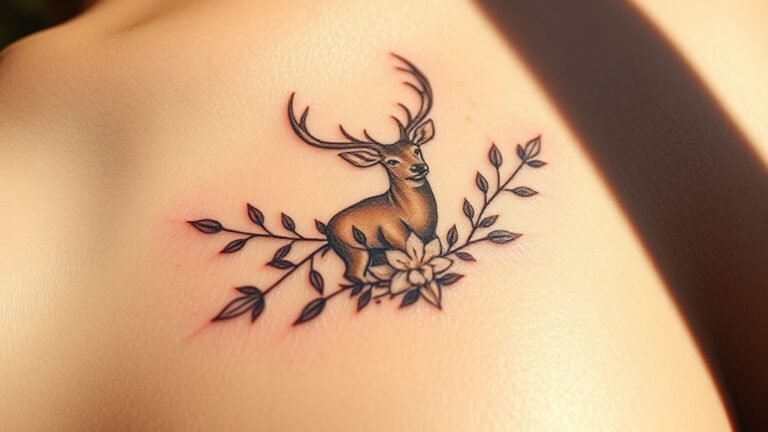 deer tattoo symbolism significance