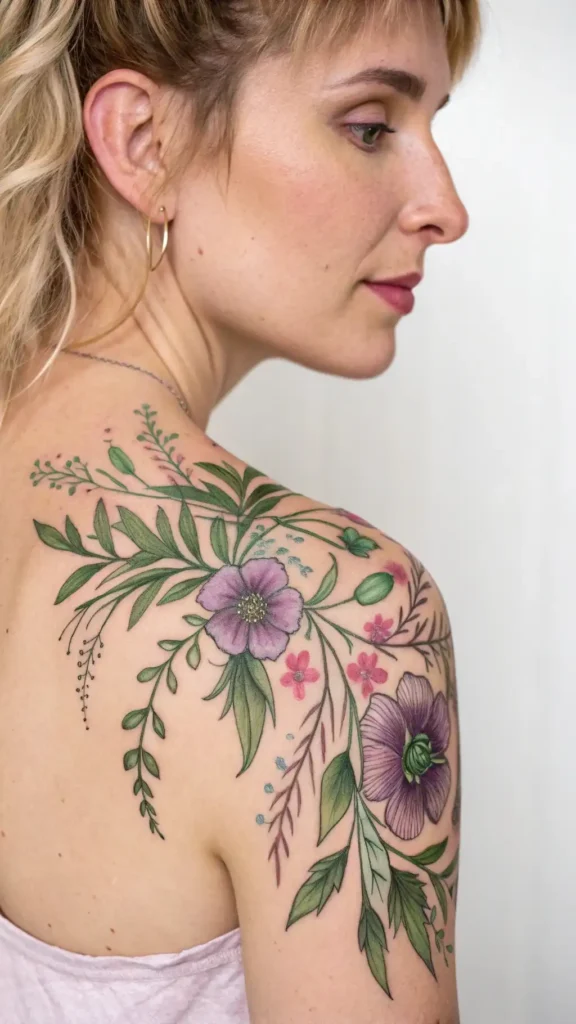 10 Shoulder Tattoo Designs for Women in 2025