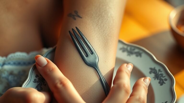 fork tattoo symbolism explained