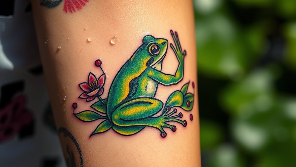 frog tattoo significance explained