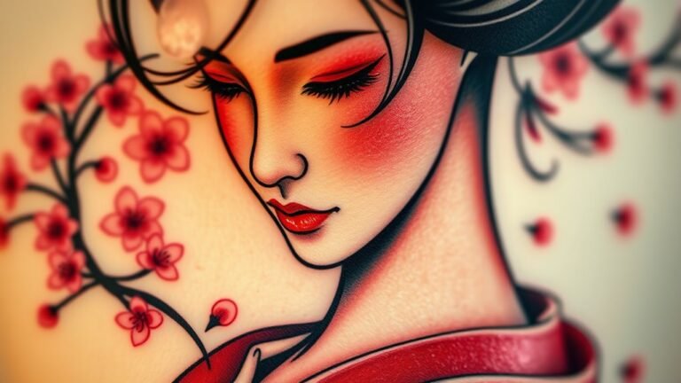 geisha tattoo significance explained