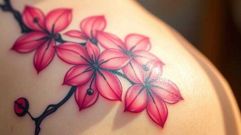 japanese blossom tattoo symbolism