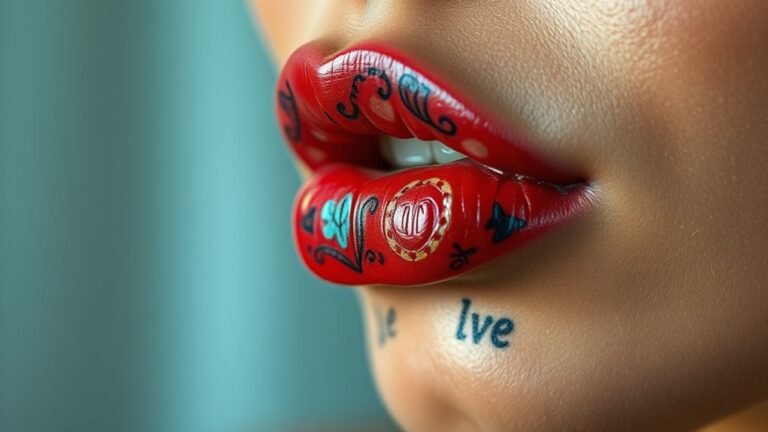 lips tattoo significance explained