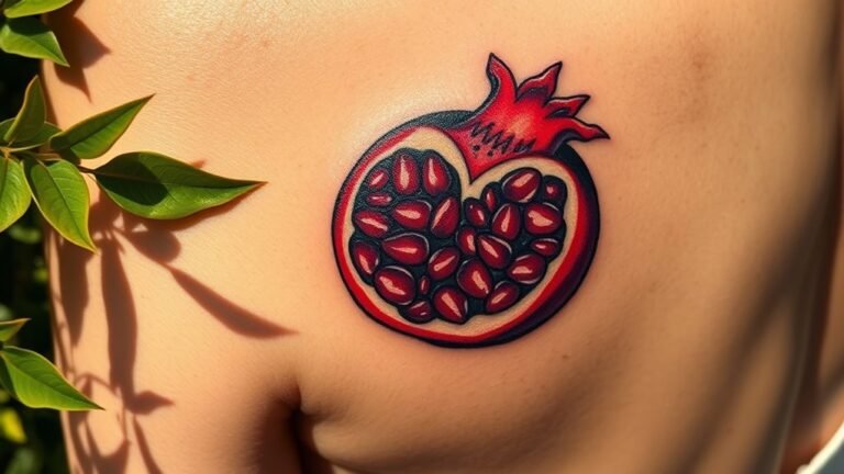 pomegranate tattoo significance explained