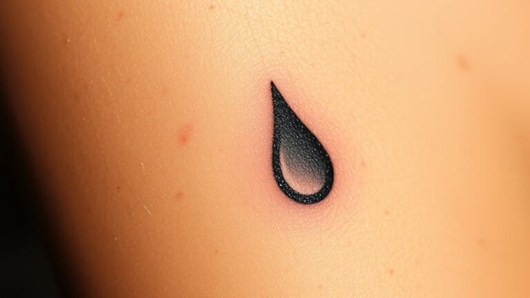 teardrop tattoo significance explained