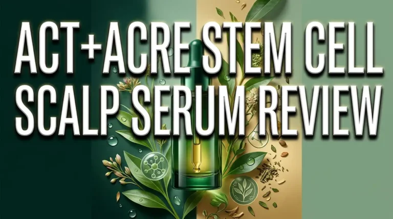 Act+Acre Stem Cell Scalp Serum Review: Should You Try This?